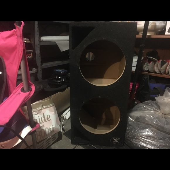 Pre fab S/O ported 12” dual enclosure - Picture 2 of 2